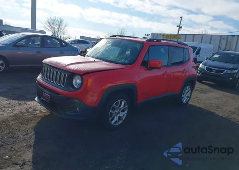 2017 Jeep Renegade Latitude Fwd z USA, uszkodzony, nr VIN ZACCJABB6HPG09288